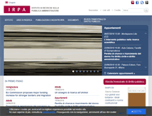 Tablet Screenshot of irpa.eu